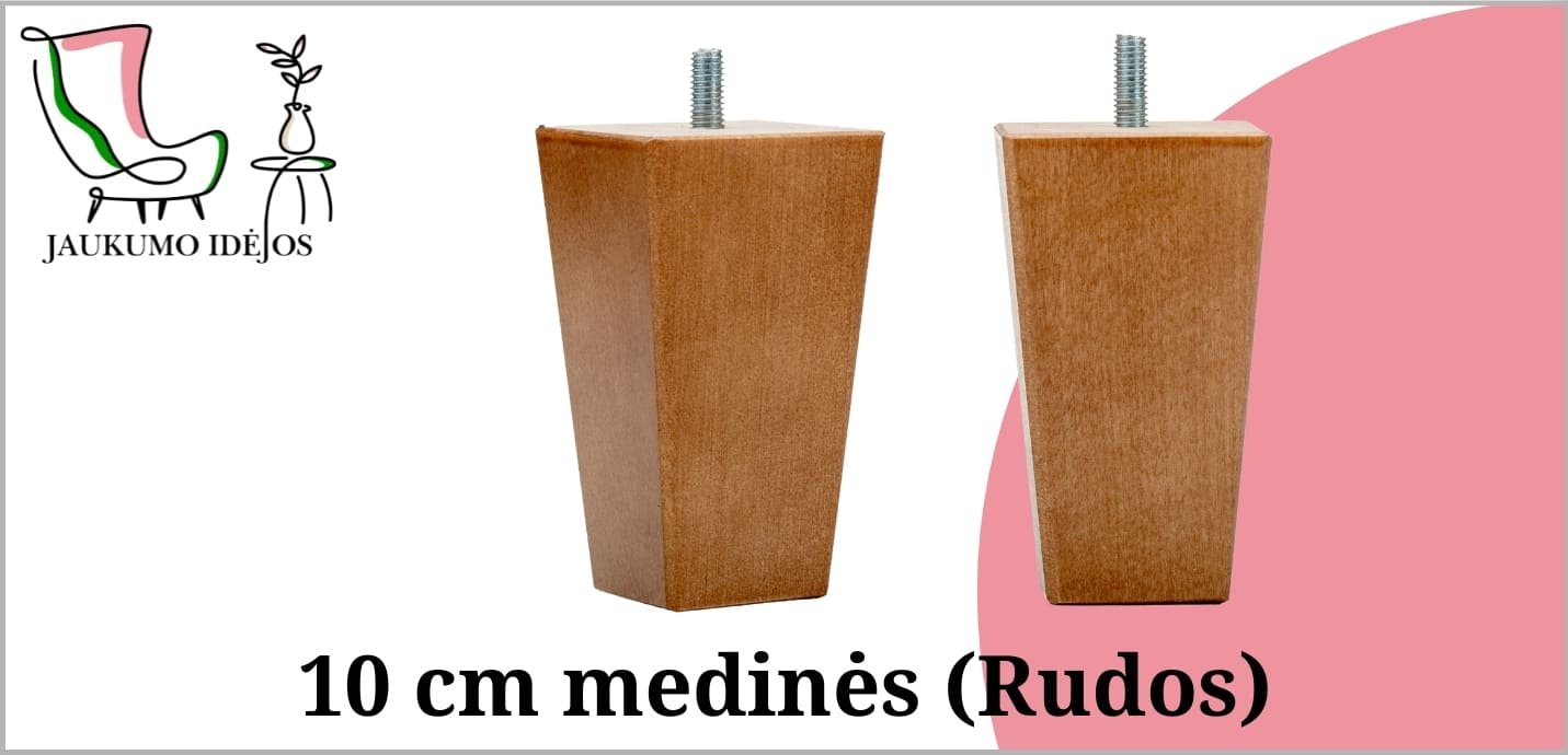Medinės (Rudos) 10cm