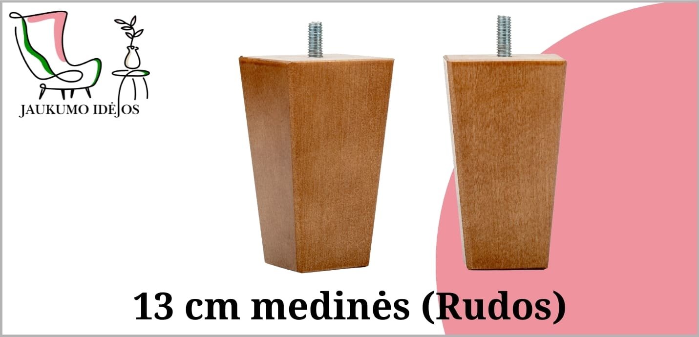 Medinės (Rudos) 13cm