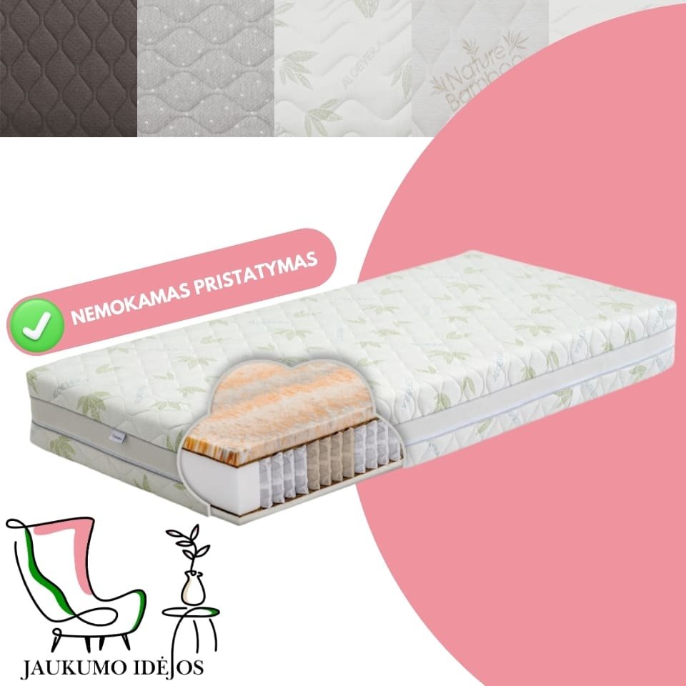 JAUKUMO IDĖJOS - Lietuviškas kokybiškas Lietuvoje pagamintas dvipusis čiužinys su nemokamu pristatymu Nr. 11 JAUKUMO IDĖJOS - Lietuviškas kokybiškas Lietuvoje pagamintas dvipusis čiužinys su nemokamu pristatymu Nr. 11