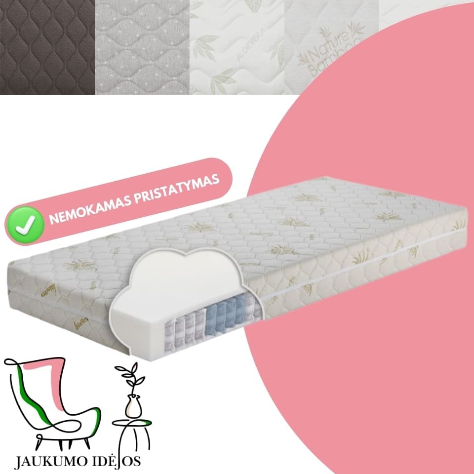 JAUKUMO IDĖJOS - Lietuviškas kokybiškas Lietuvoje pagamintas dvipusis čiužinys su nemokamu pristatymu Nr. 20 JAUKUMO IDĖJOS - Lietuviškas kokybiškas Lietuvoje pagamintas dvipusis čiužinys su nemokamu pristatymu Nr. 20