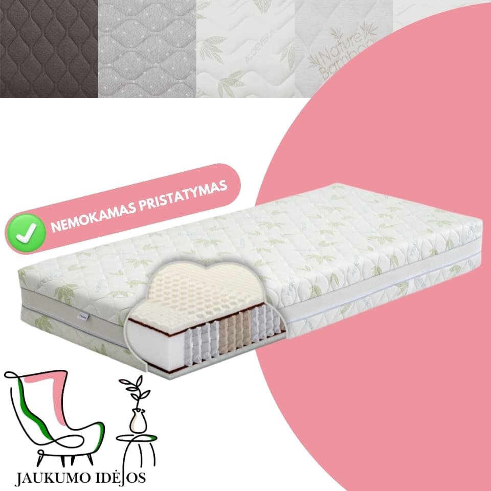 JAUKUMO IDĖJOS - Lietuviškas kokybiškas Lietuvoje pagamintas dvipusis čiužinys su nemokamu pristatymu Nr. 6 JAUKUMO IDĖJOS - Lietuviškas kokybiškas Lietuvoje pagamintas dvipusis čiužinys su nemokamu pristatymu Nr. 6