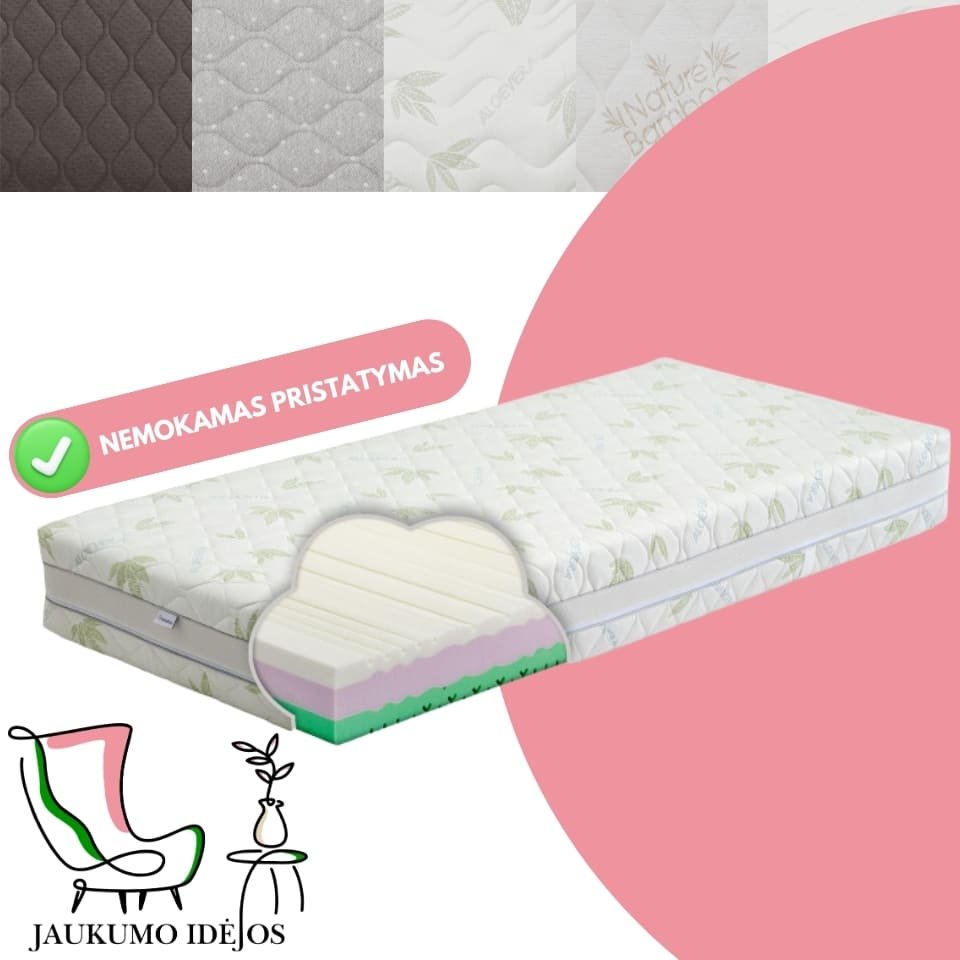 JAUKUMO IDĖJOS - Lietuviškas kokybiškas Lietuvoje pagamintas dvipusis čiužinys su nemokamu pristatymu Nr. 7 JAUKUMO IDĖJOS - Lietuviškas kokybiškas Lietuvoje pagamintas dvipusis čiužinys su nemokamu pristatymu Nr. 7