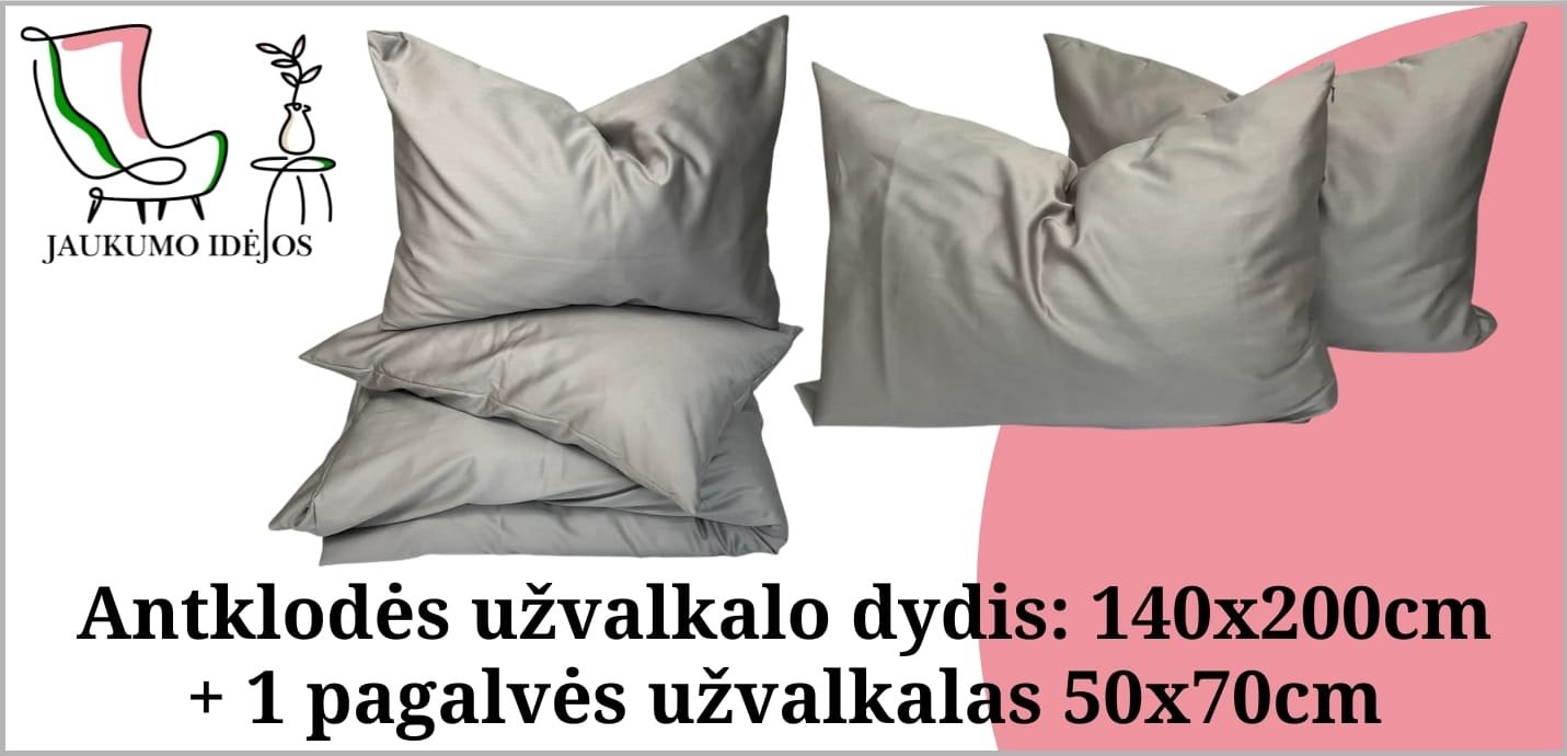 140x200cm + 1 pagalvės užvalkalas 50x70cm