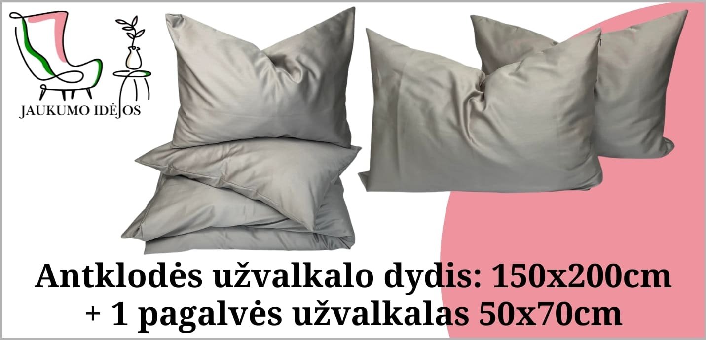 150x200cm + 1 pagalvės užvalkalas 50x70cm