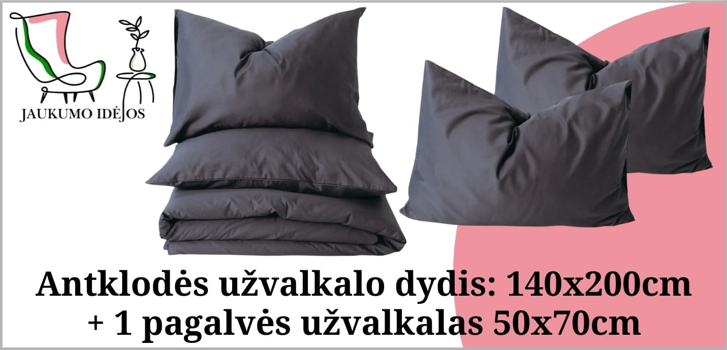 140x200cm + 1 pagalvės užvalkalas 50x70cm